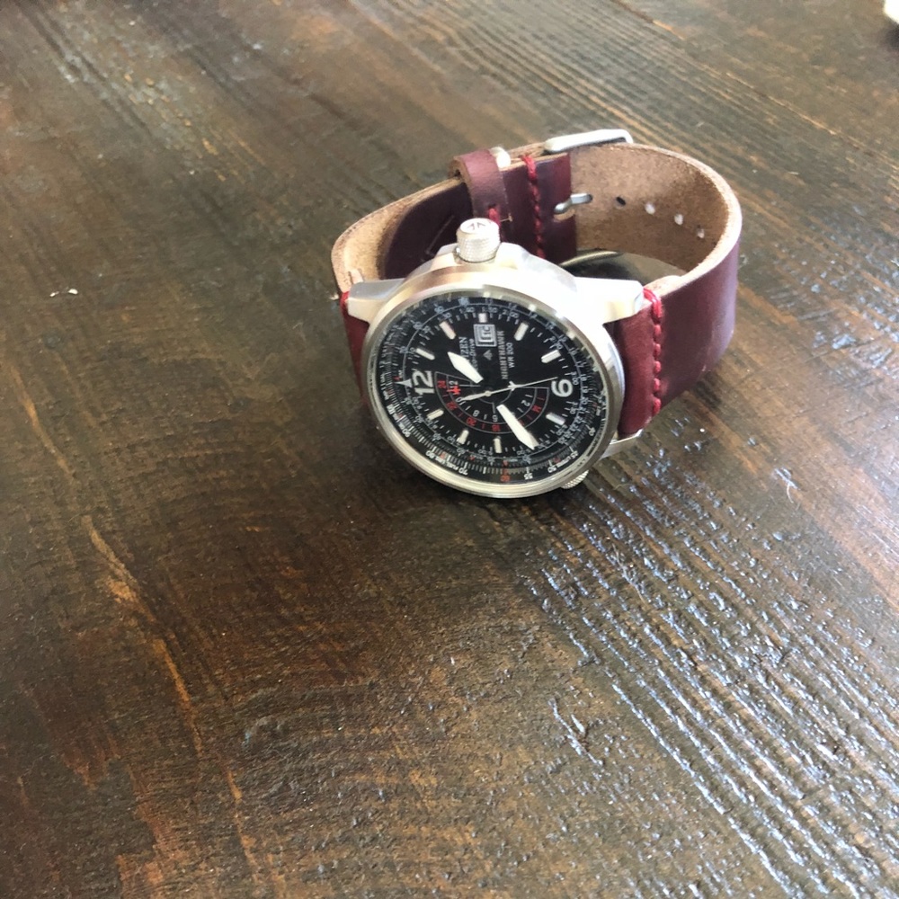 Citizen Nighthawk Eco-Drive Pilot Watch men’s